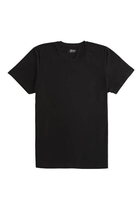 Black cotton T